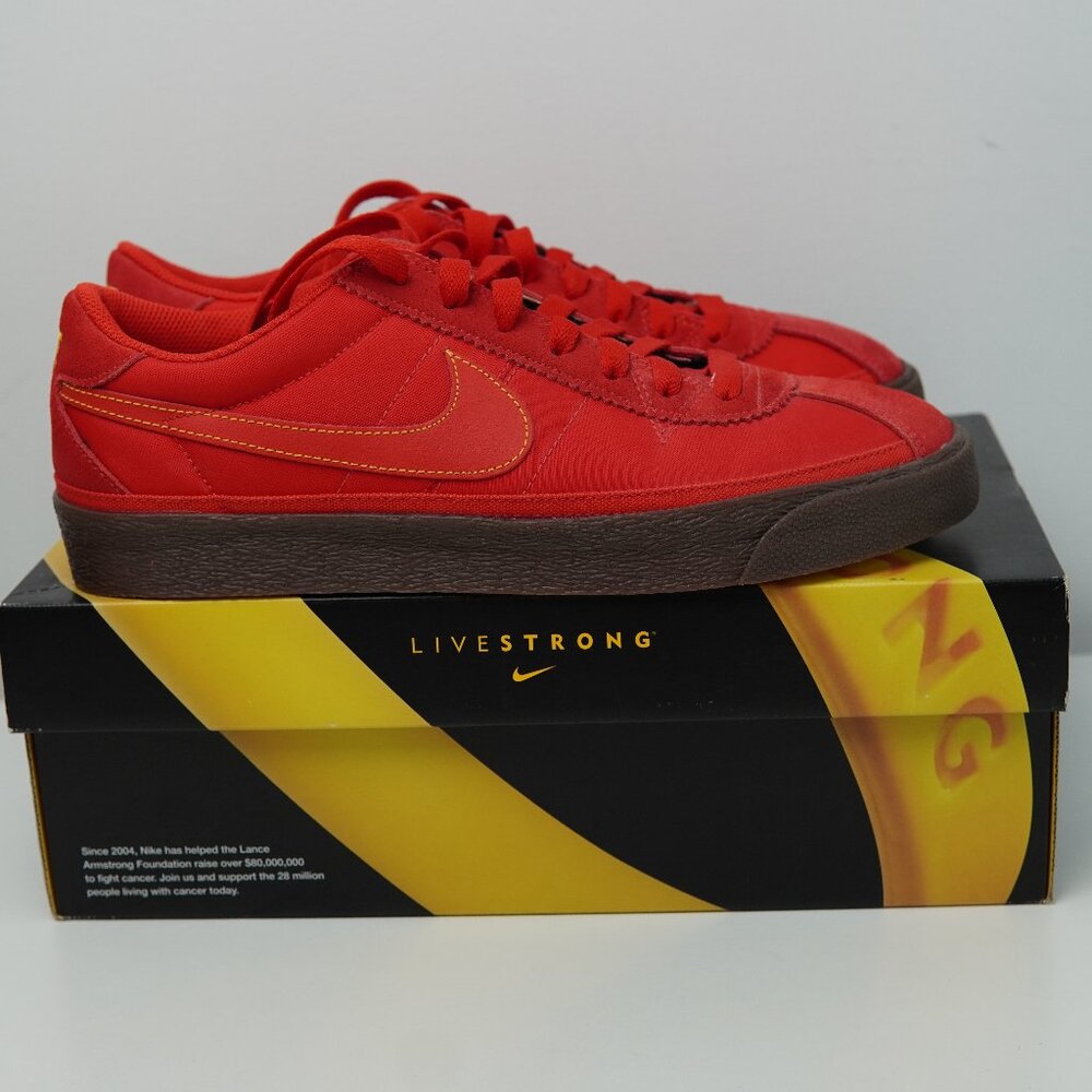 BRAND NEW Nike Zoom Bruin LAF Sneakers – Red/Brown/Yellow – Size 10